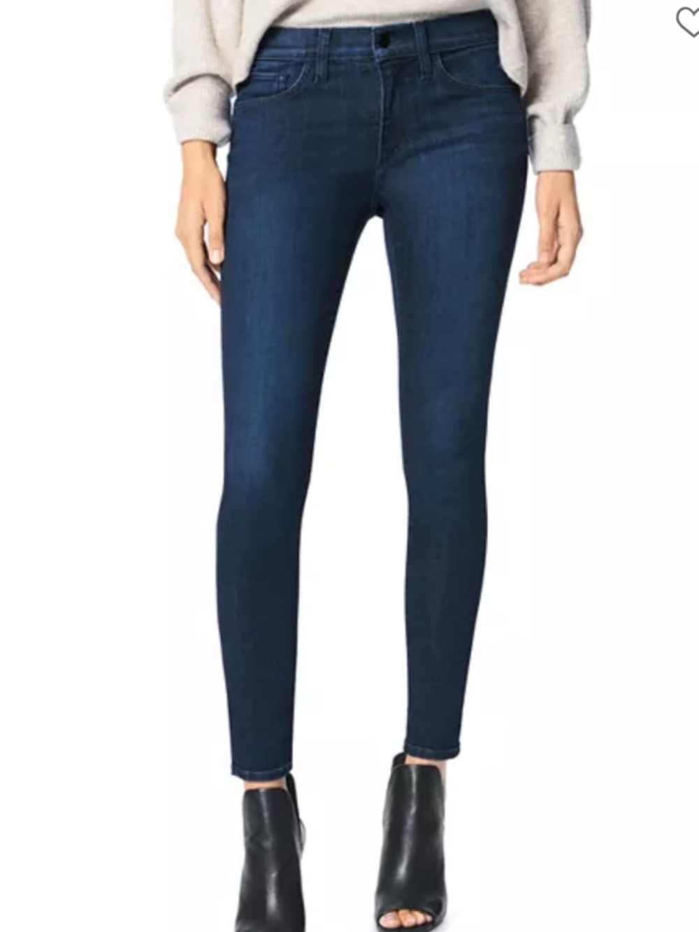 Joe’s #hello Icon Midrise skinny jeans EUC dark wash
